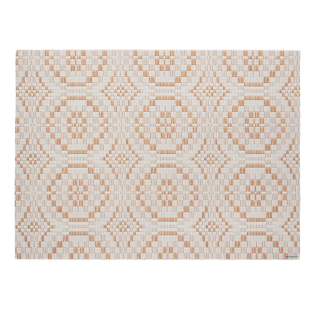 Overshot Placemat - Butterscotch
