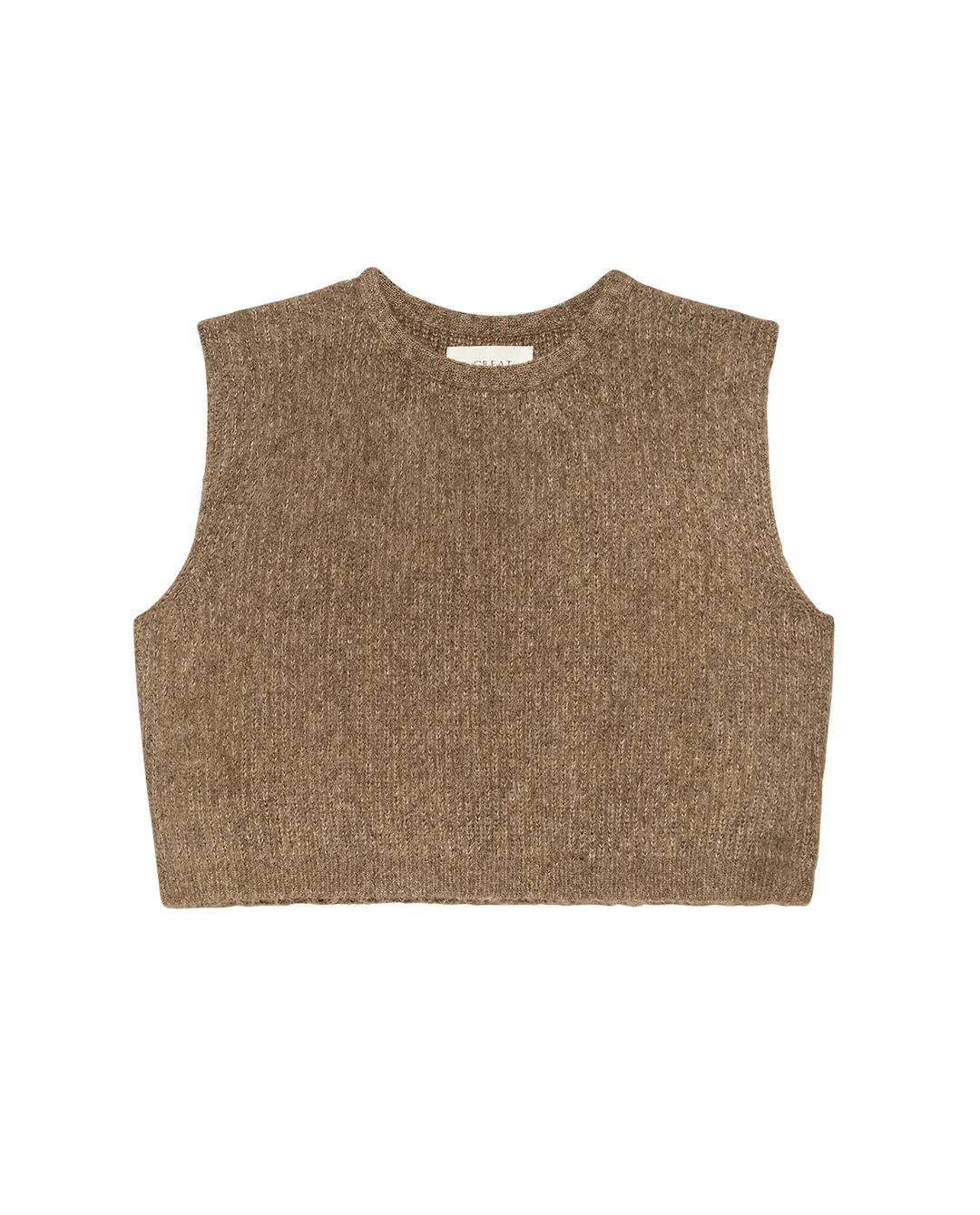 The Brushed Melange Sweater - Doe