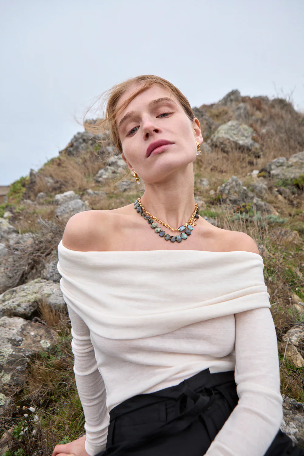 Ursula Necklace - Labradorite