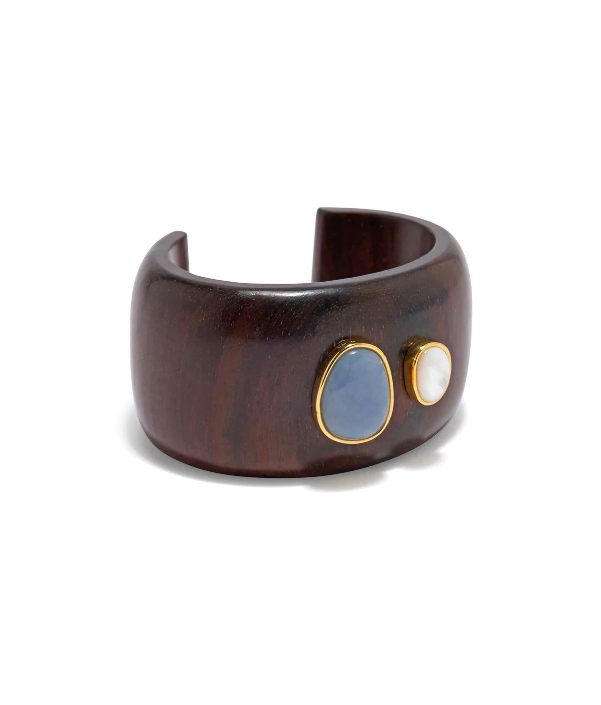 Lanna Cuff in Acacia Wood