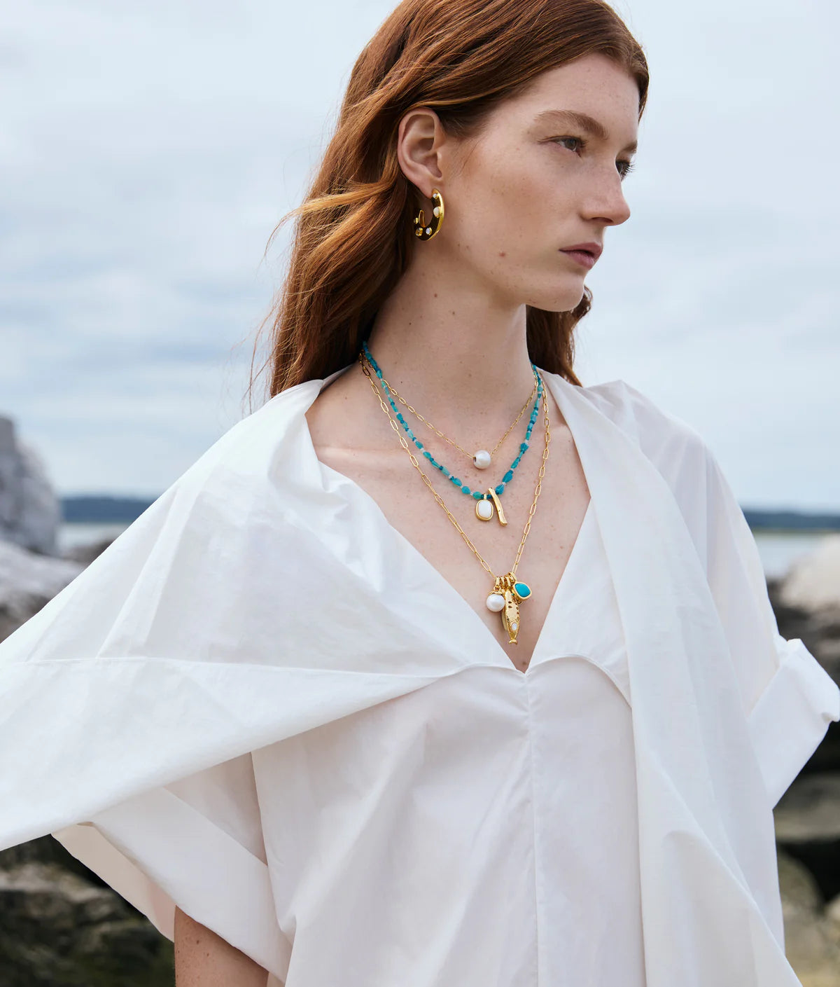 Sardina Charm Necklace