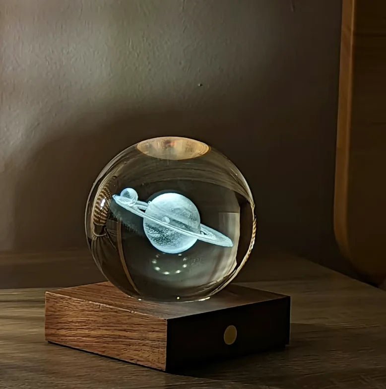 Amber Crystal Light - Saturn