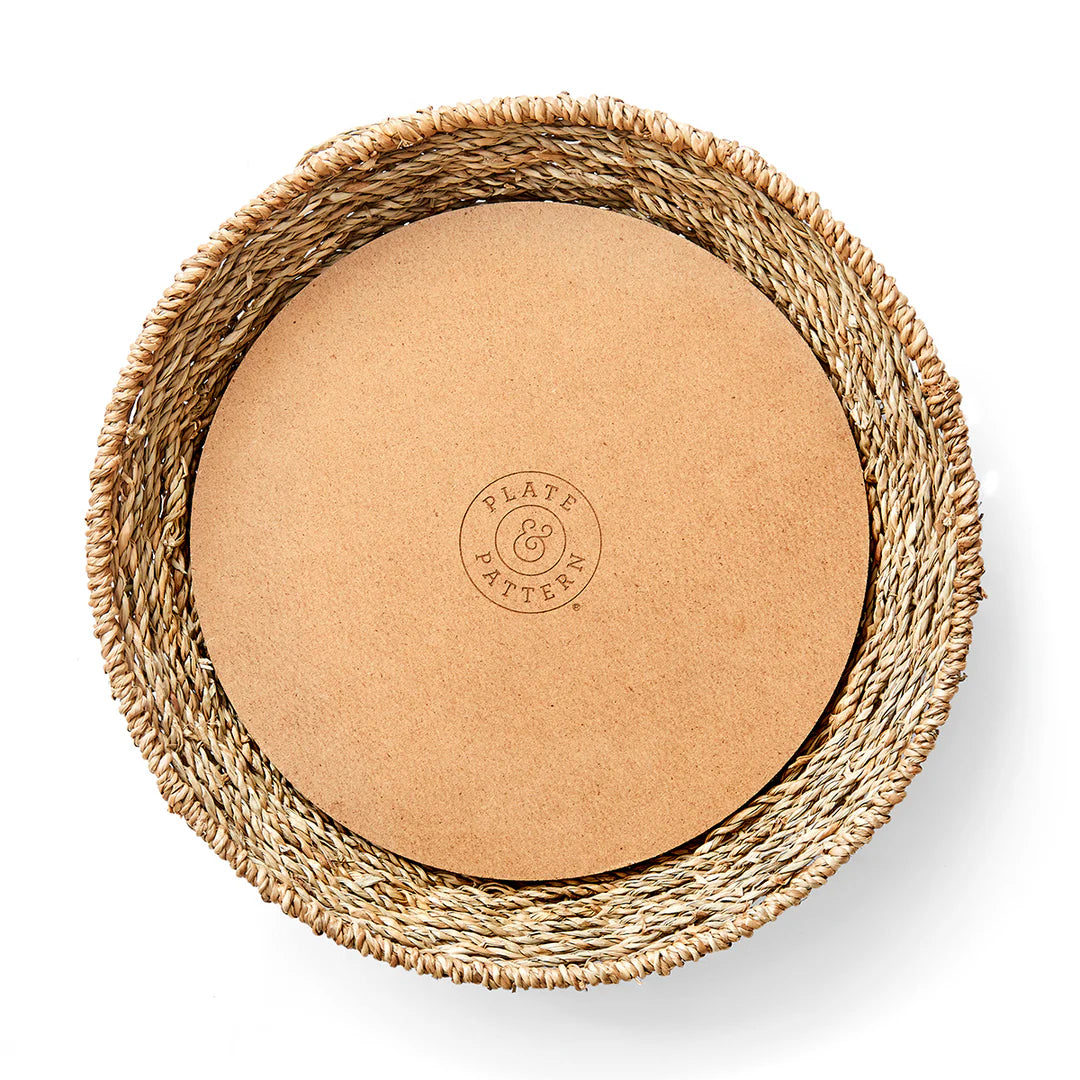 Woven Seagrass Plates - Set of 4