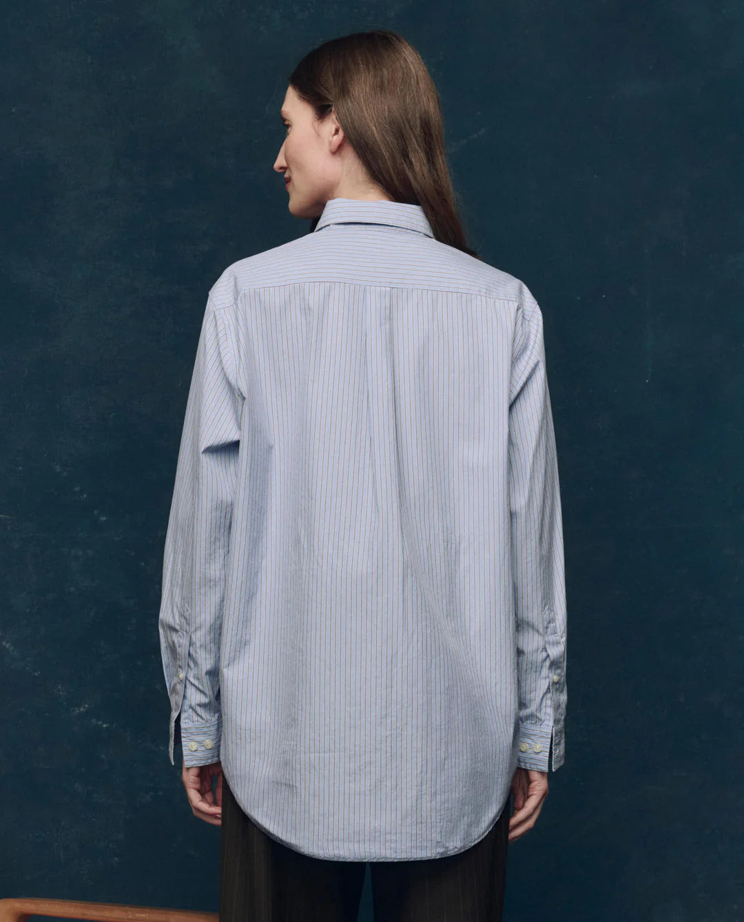 The Menswear Button Up - Alumni Stripe