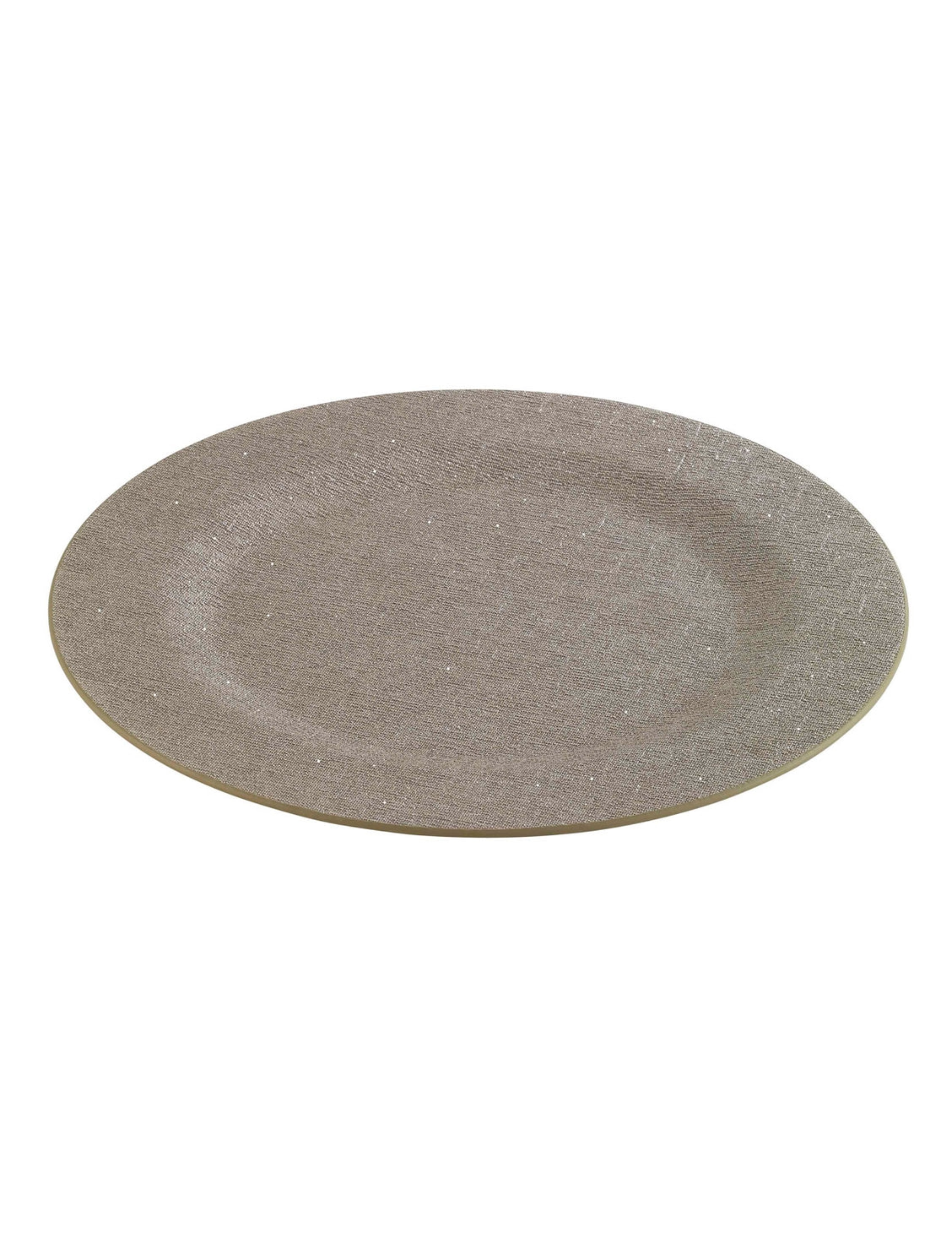 Gem Charger Plate Set of 4 - Pearl