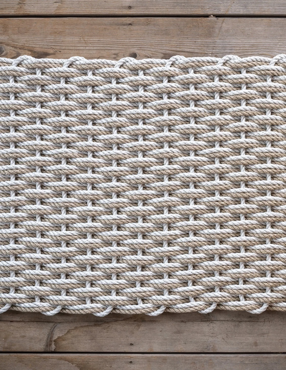 Doormat - Fog Gray/Sand