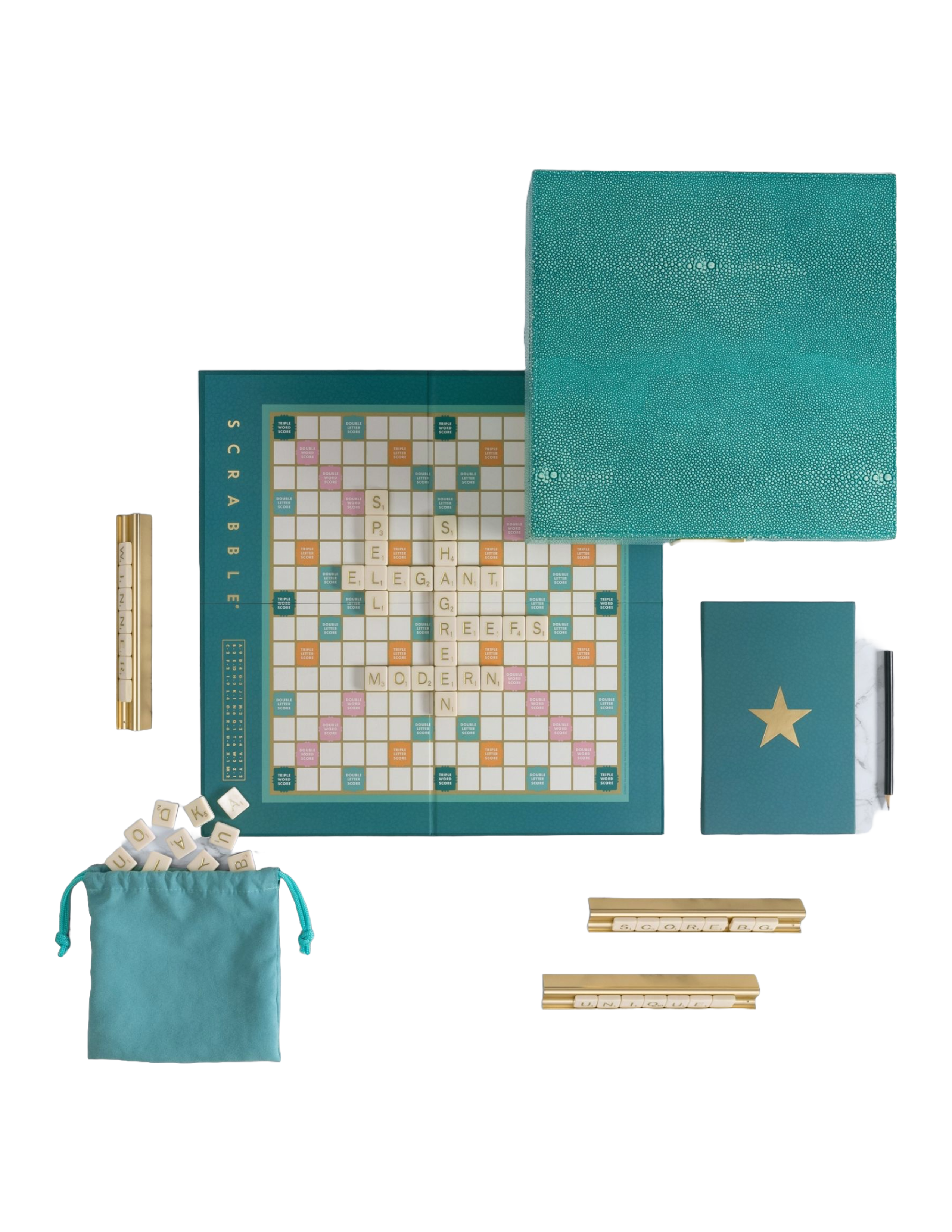 Scrabble Del Mar Shagreen Edition