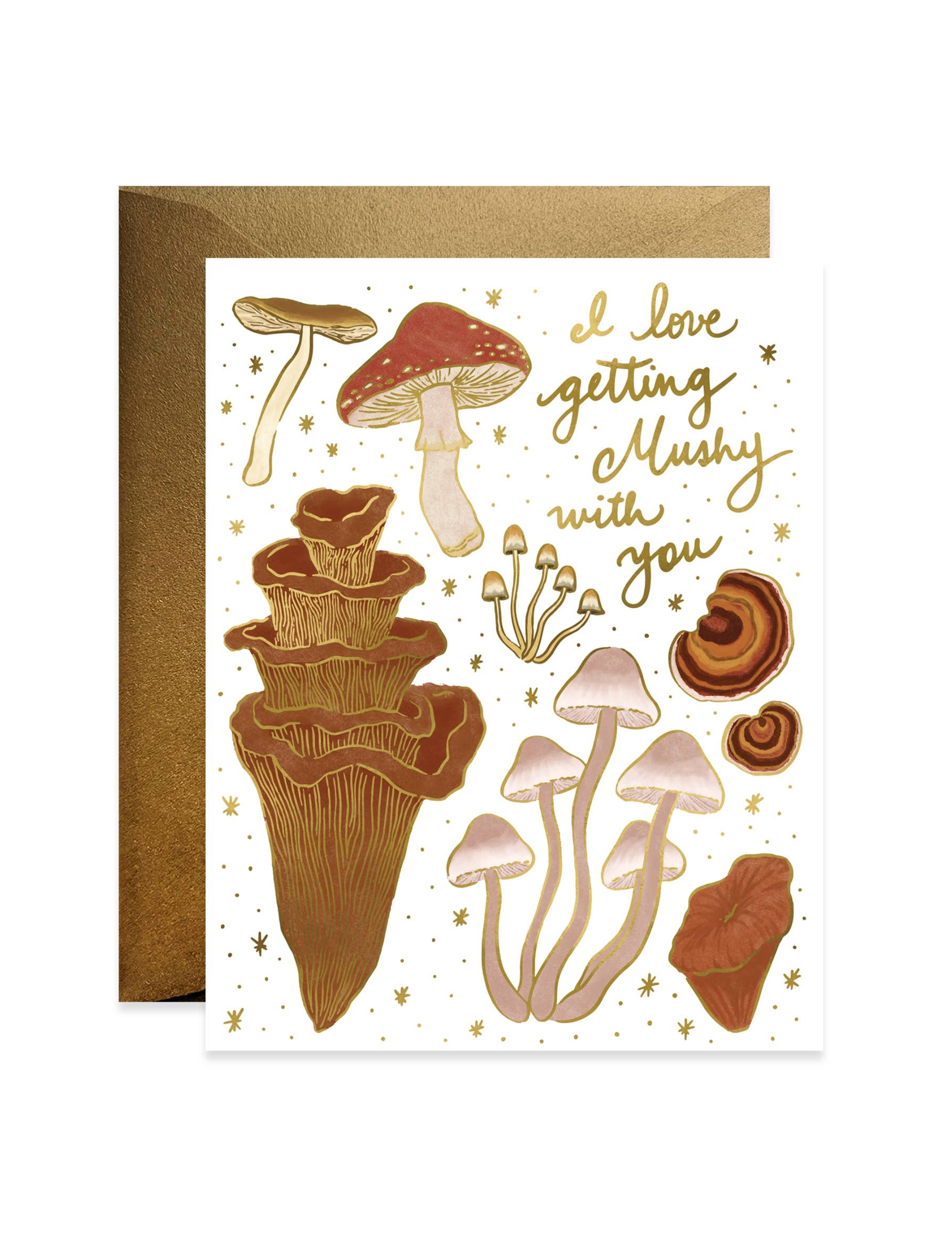 Getting Mushy Card