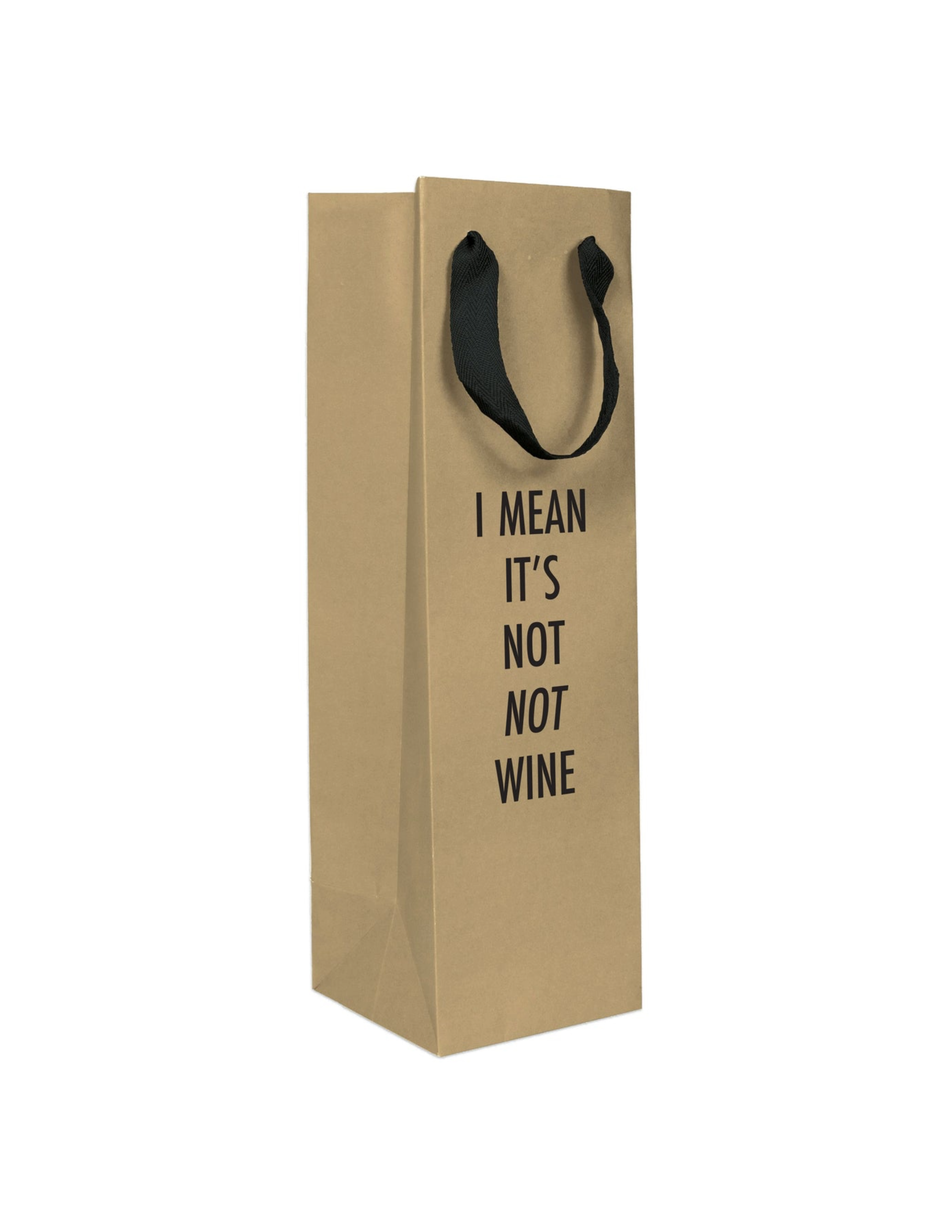 Not Not Wine Wine Bag
