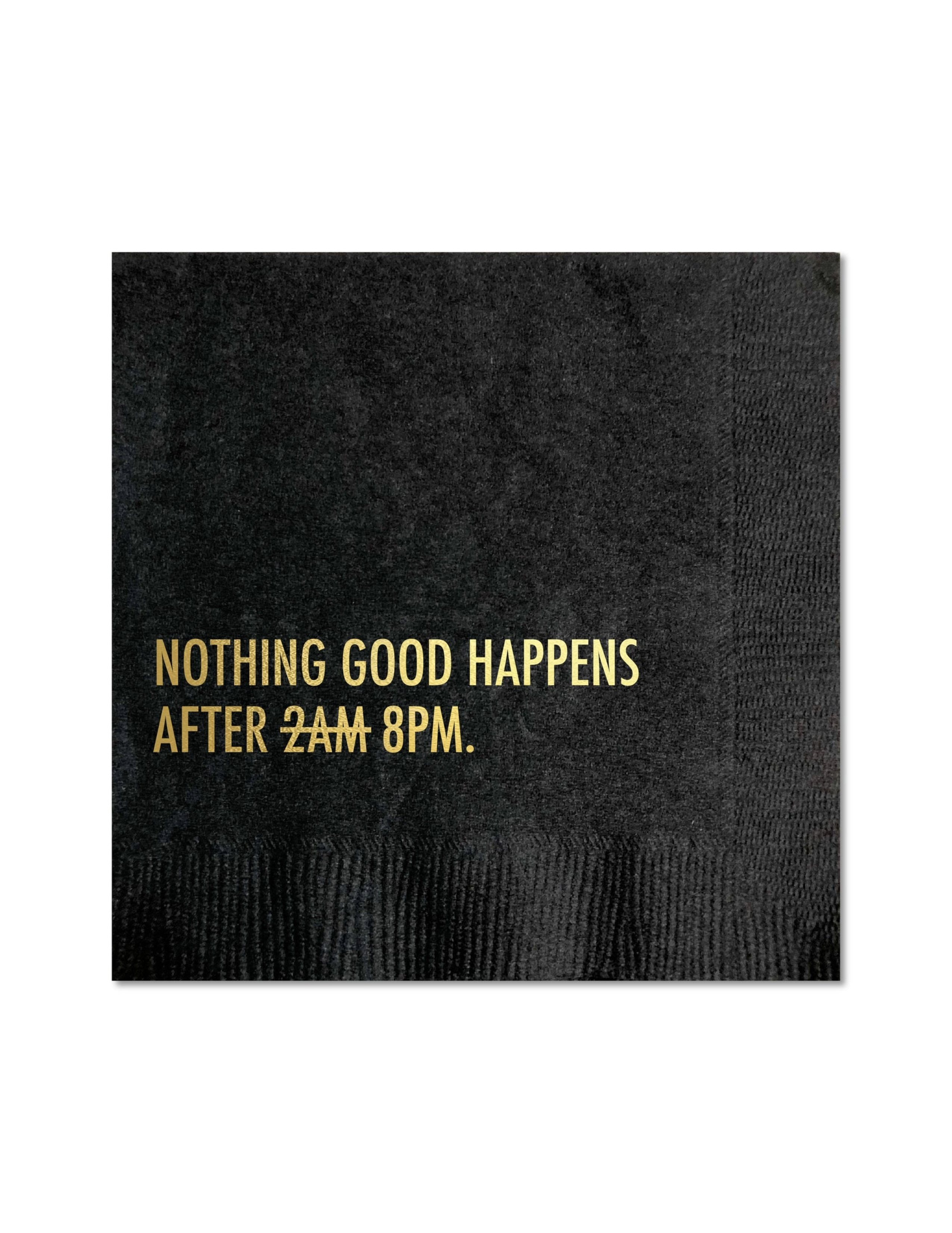After Eight Cocktail Napkin