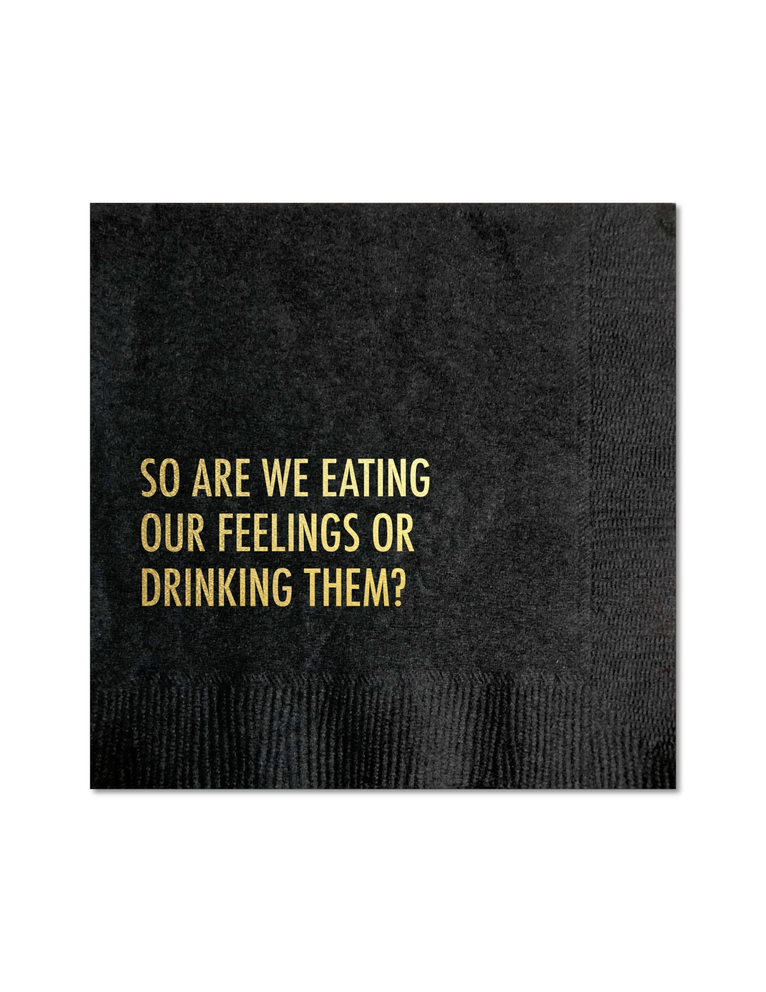 Drinking Feelings Cocktail Napkin
