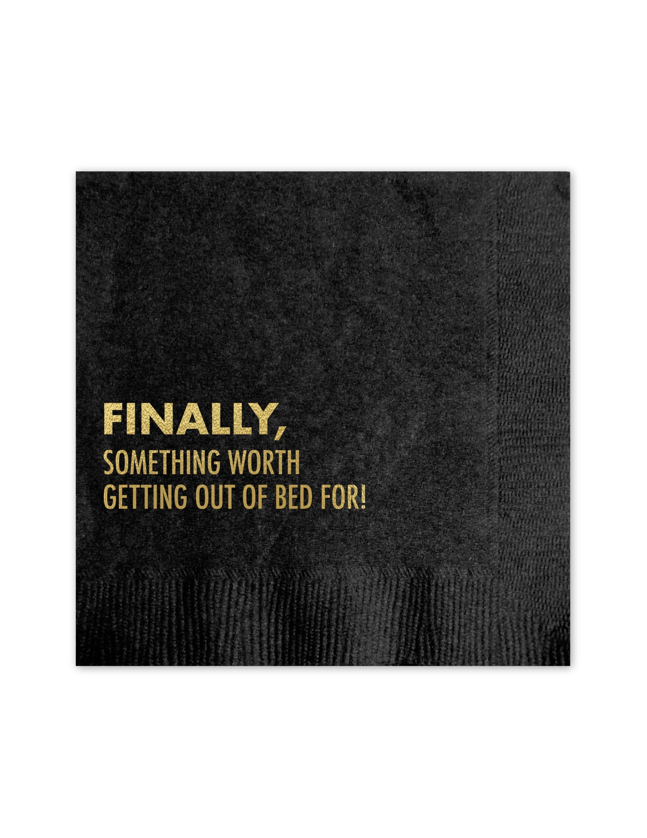 Finally Cocktail Napkin