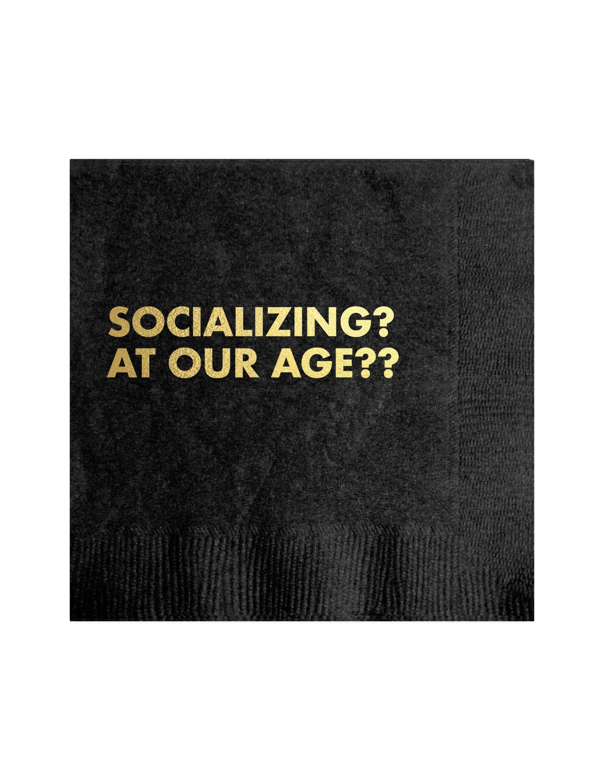 Socializing Cocktail Napkin