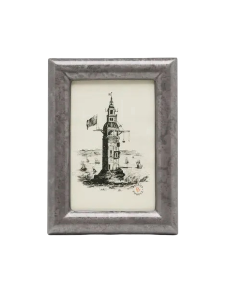 Sevilla Burl Resin Frame - Grey