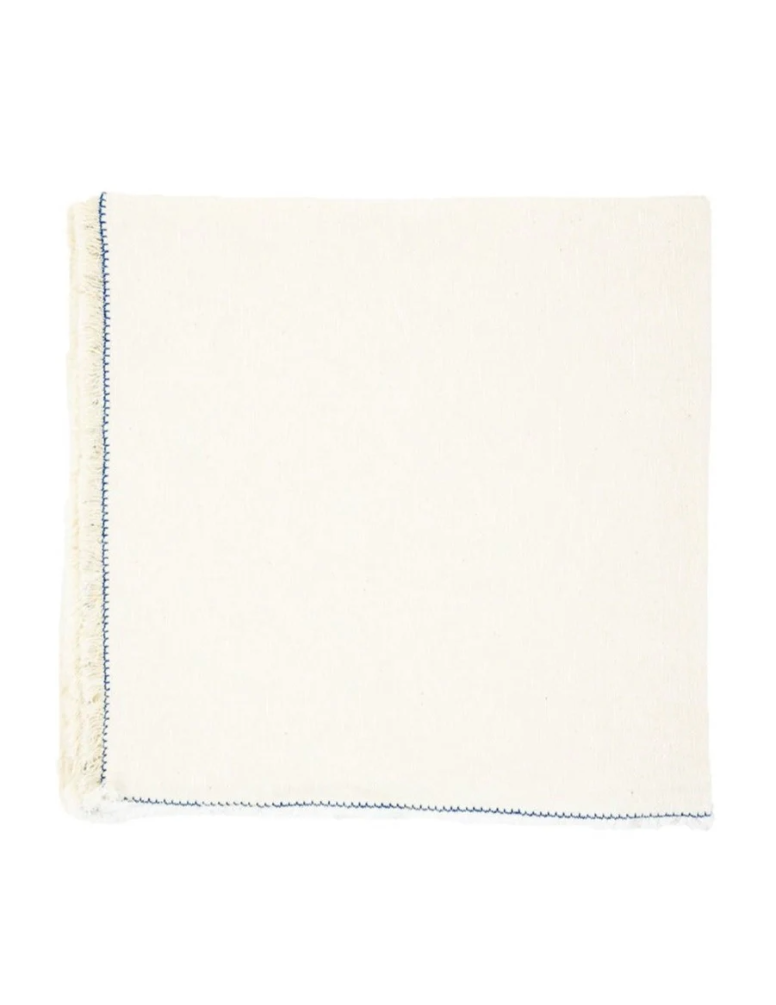 Nomad Stitch Fringe Napkin Set of 4 - Navy