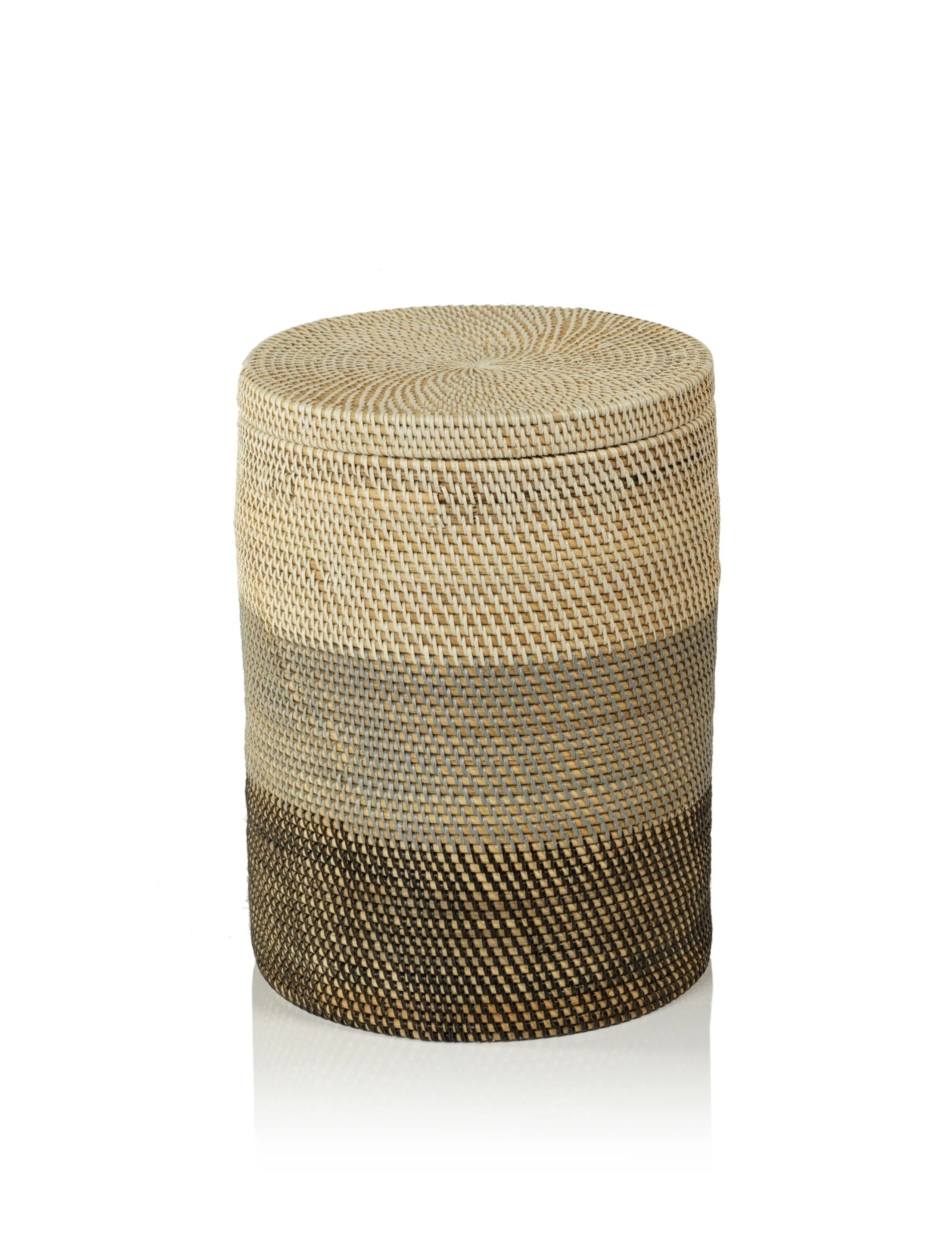 Catalina Rattan Lidded Baskets