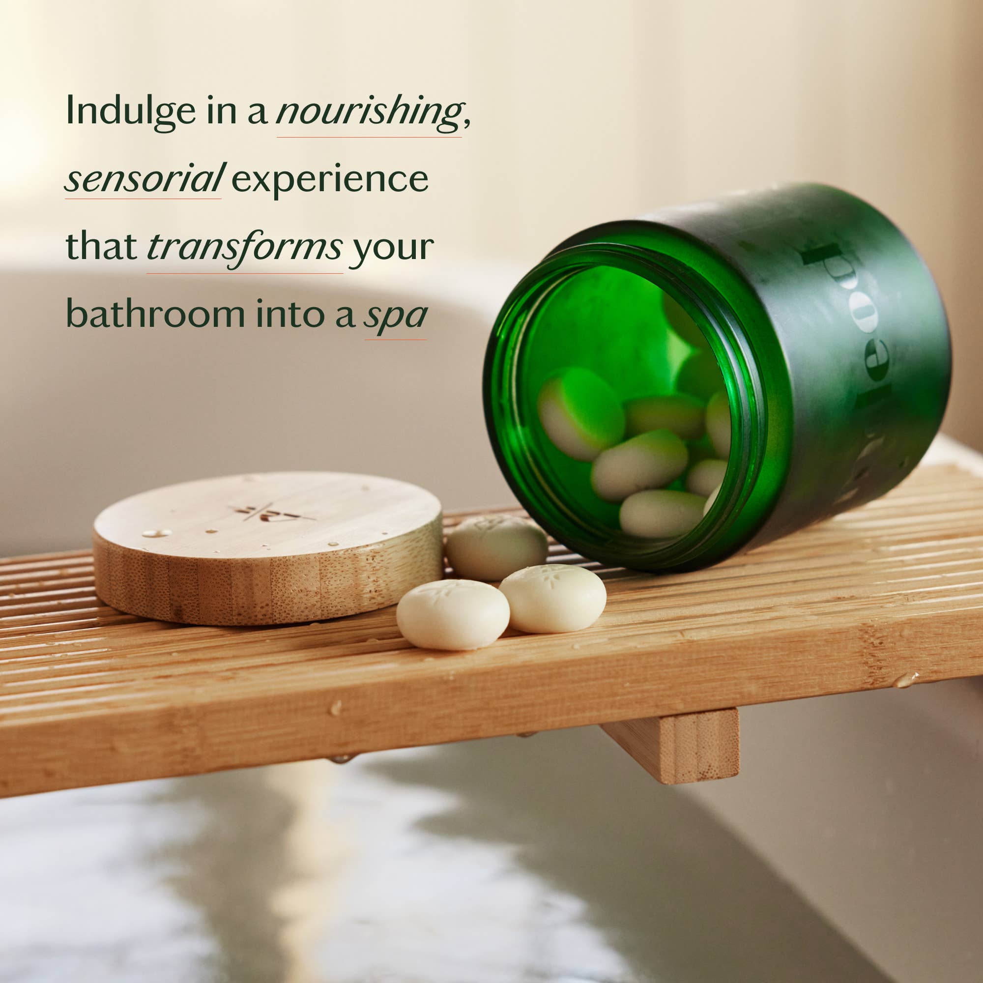 Sleep Pebble | Deep Moisturizing Solid Bath & Shower Oil: Tray of 20
