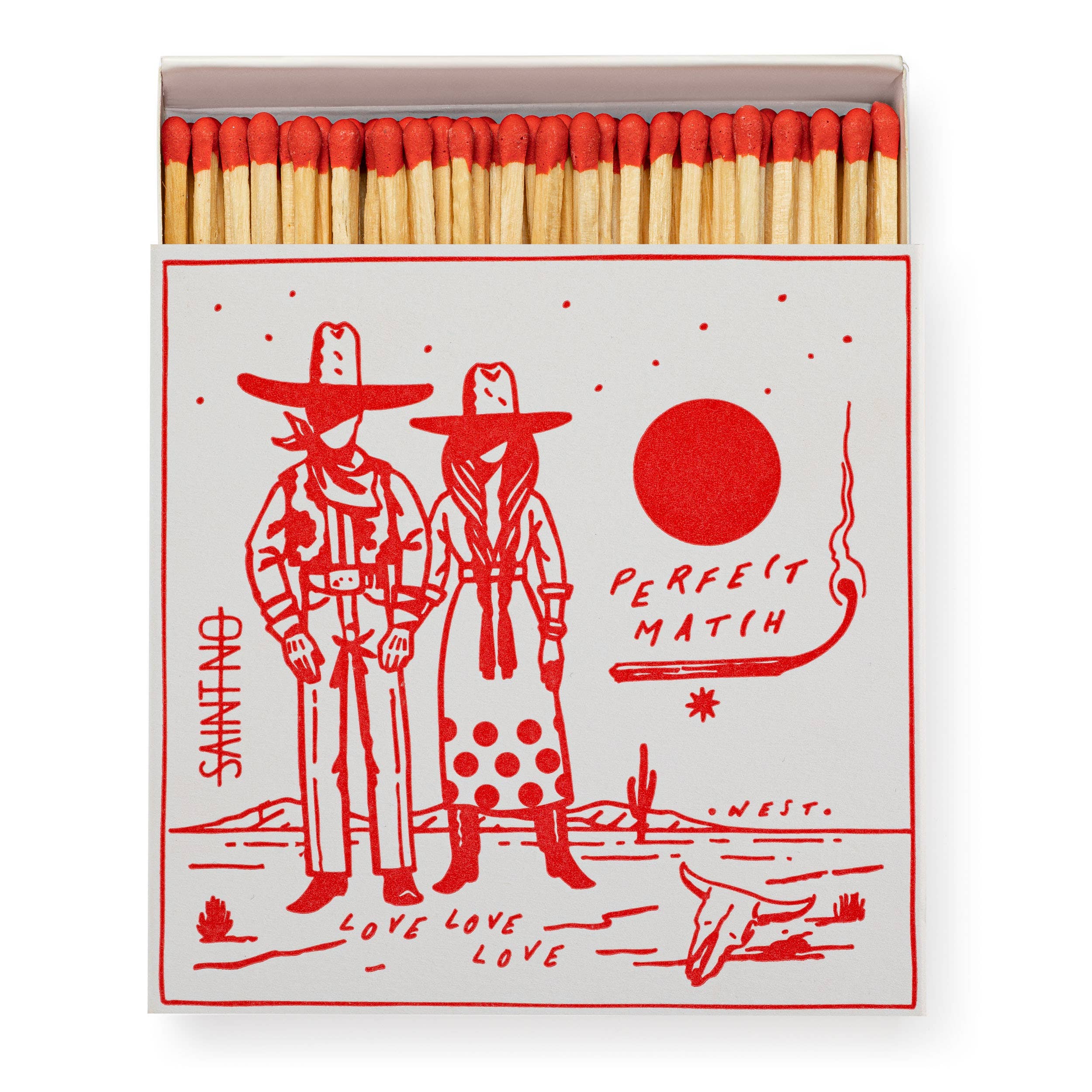 Perfect Match by Saint No Square Safety Matches