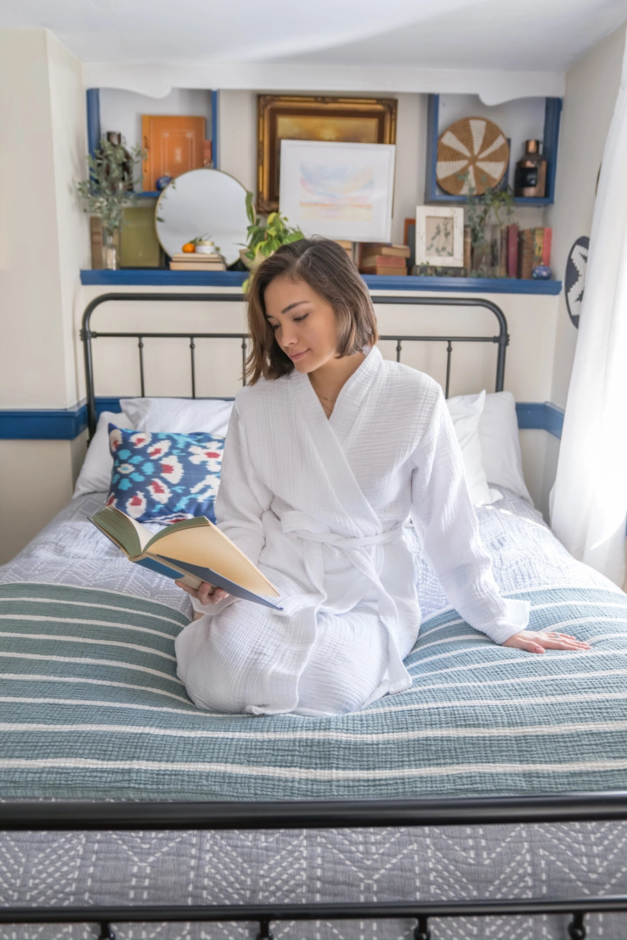 White Spa Robe