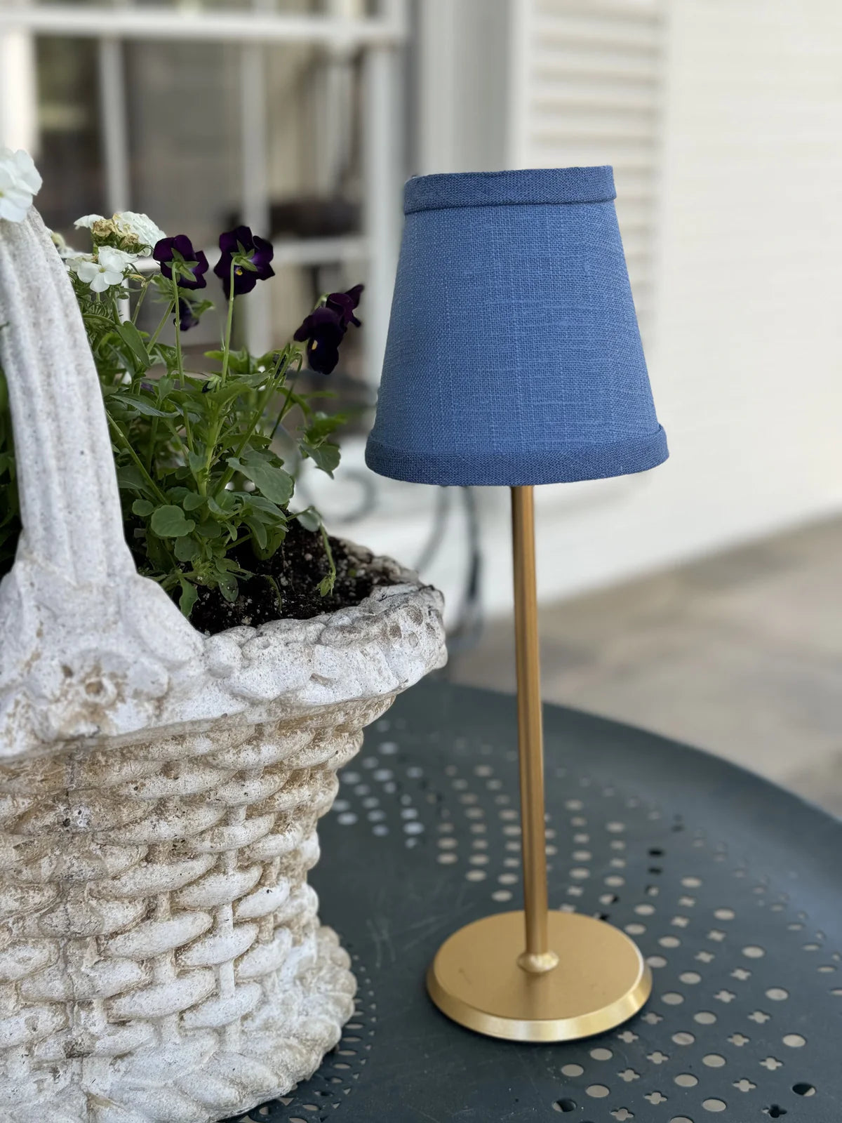 Poldina Pro Linen Shade Cover - Blue