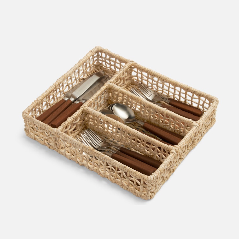 Ericson Banana Bark Flatware Holder