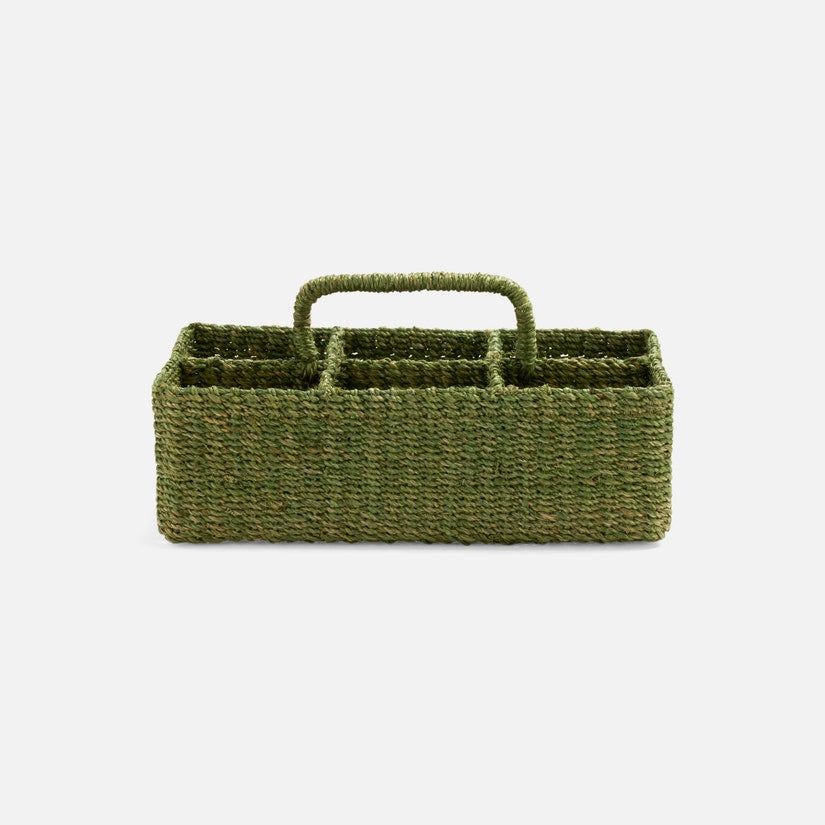 Voru Abaca Glassware Holder - Green