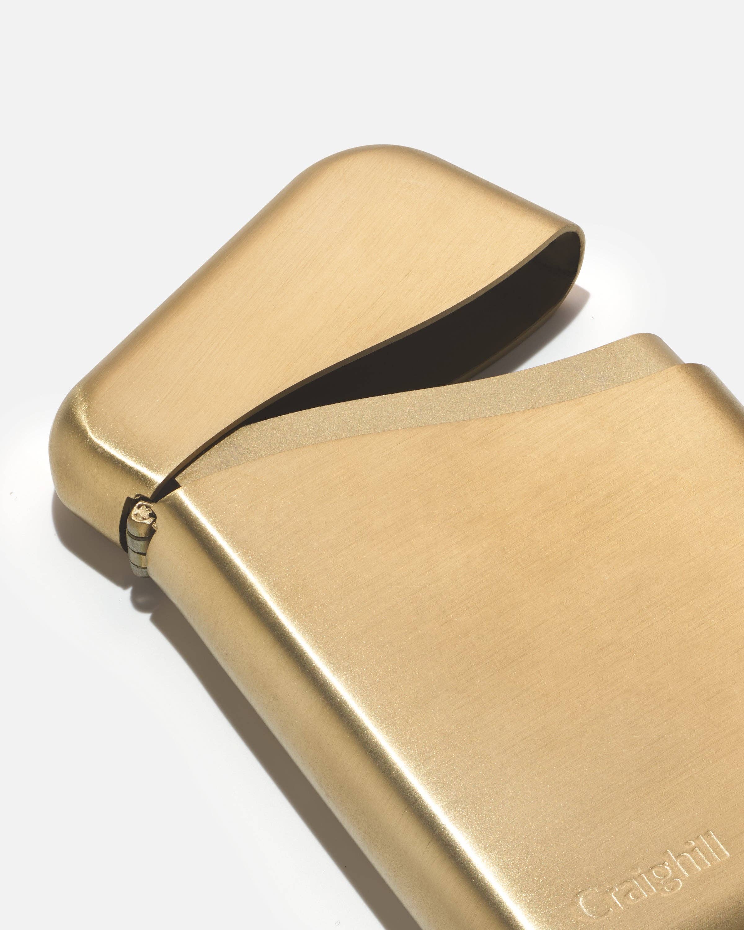 Summit Card Case: Vapor Brass