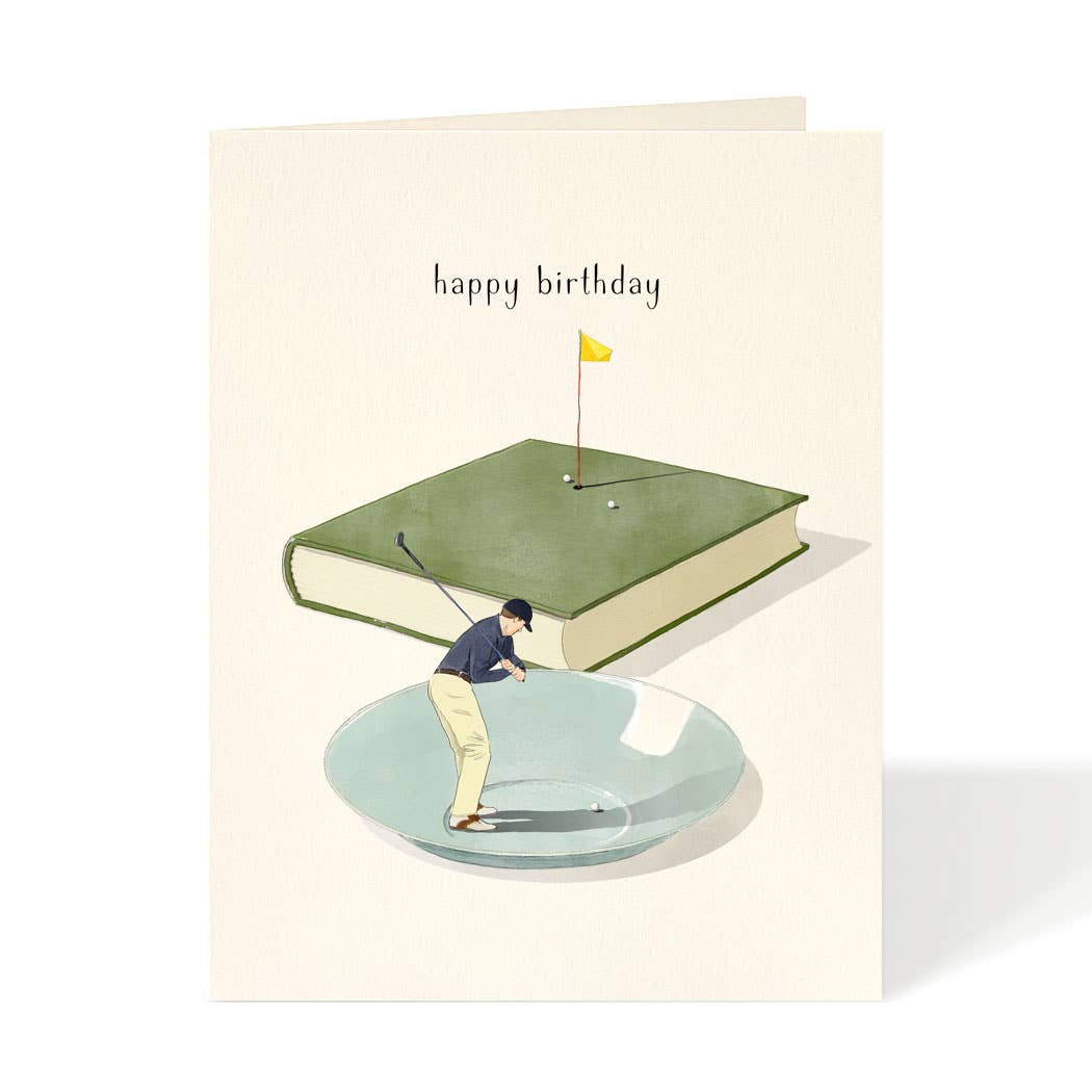 Golf Birthday Card