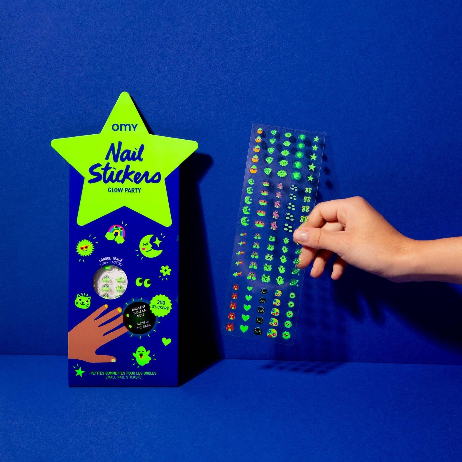 Nail stickers - Glow Party