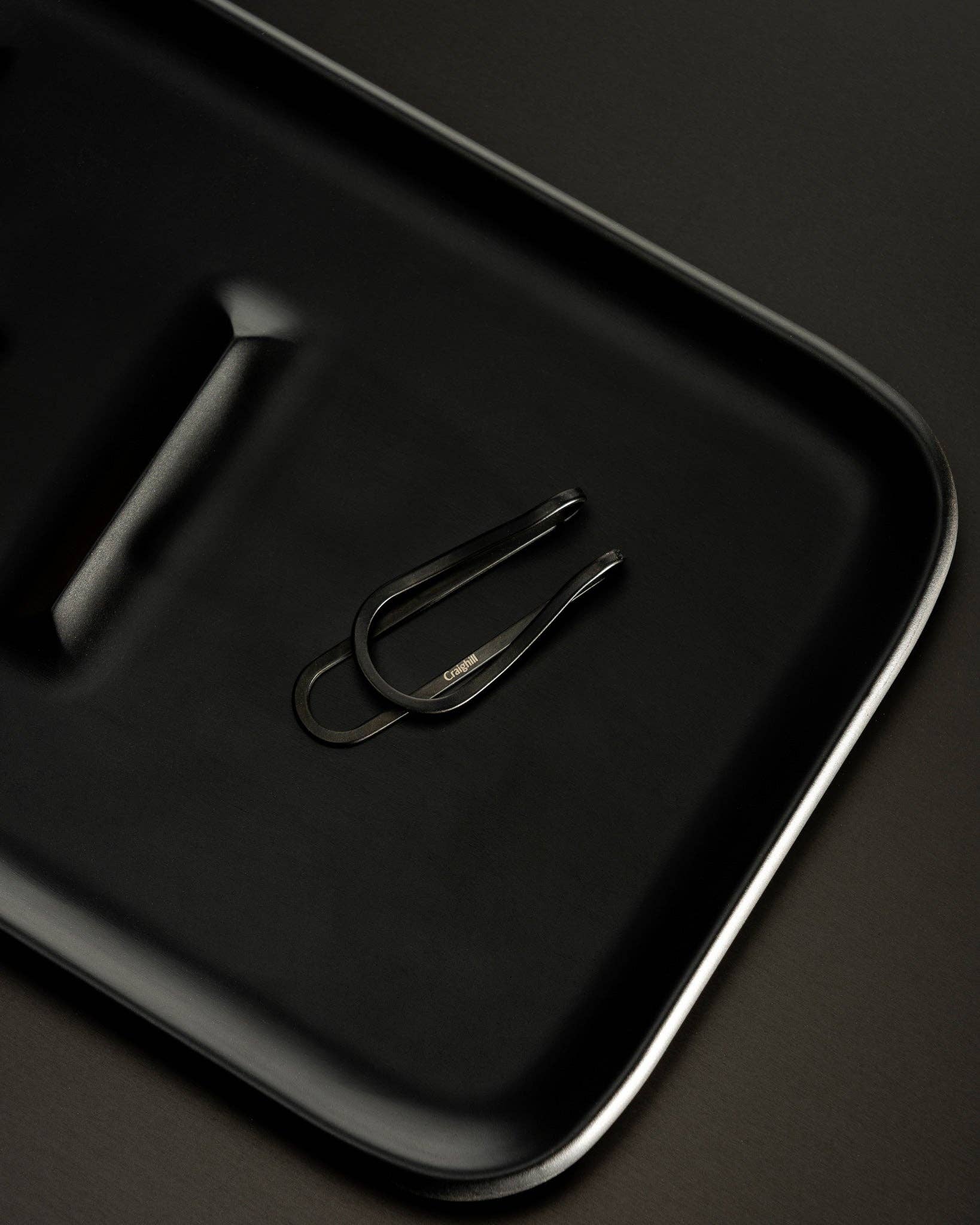 Station Money Clip - Vapor Black