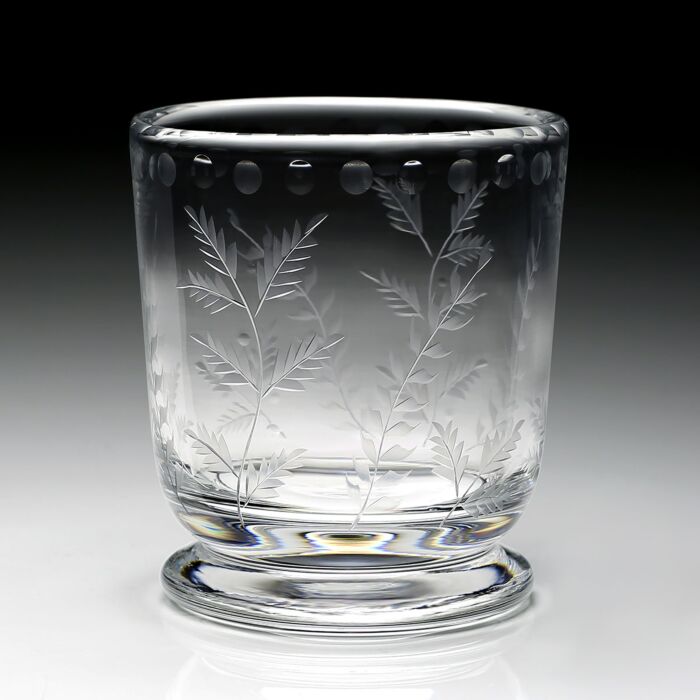 Fern Footed Vase - 4½"