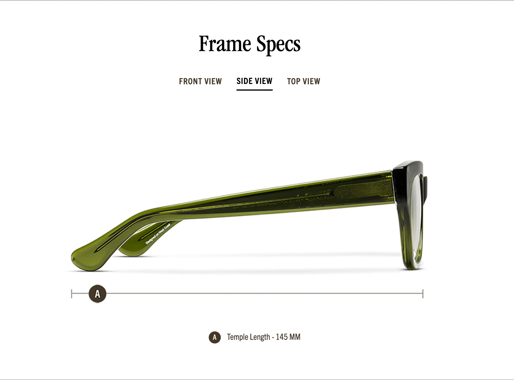 Miklos Reading Glasses - Heritage Green