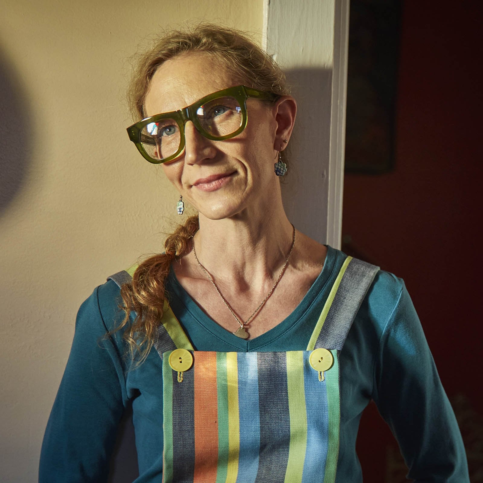 Miklos Reading Glasses - Heritage Green