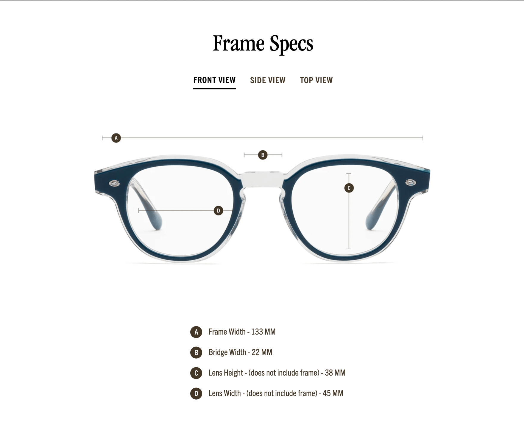 Tectonic Reading Glasses - Light Turtle and Hey