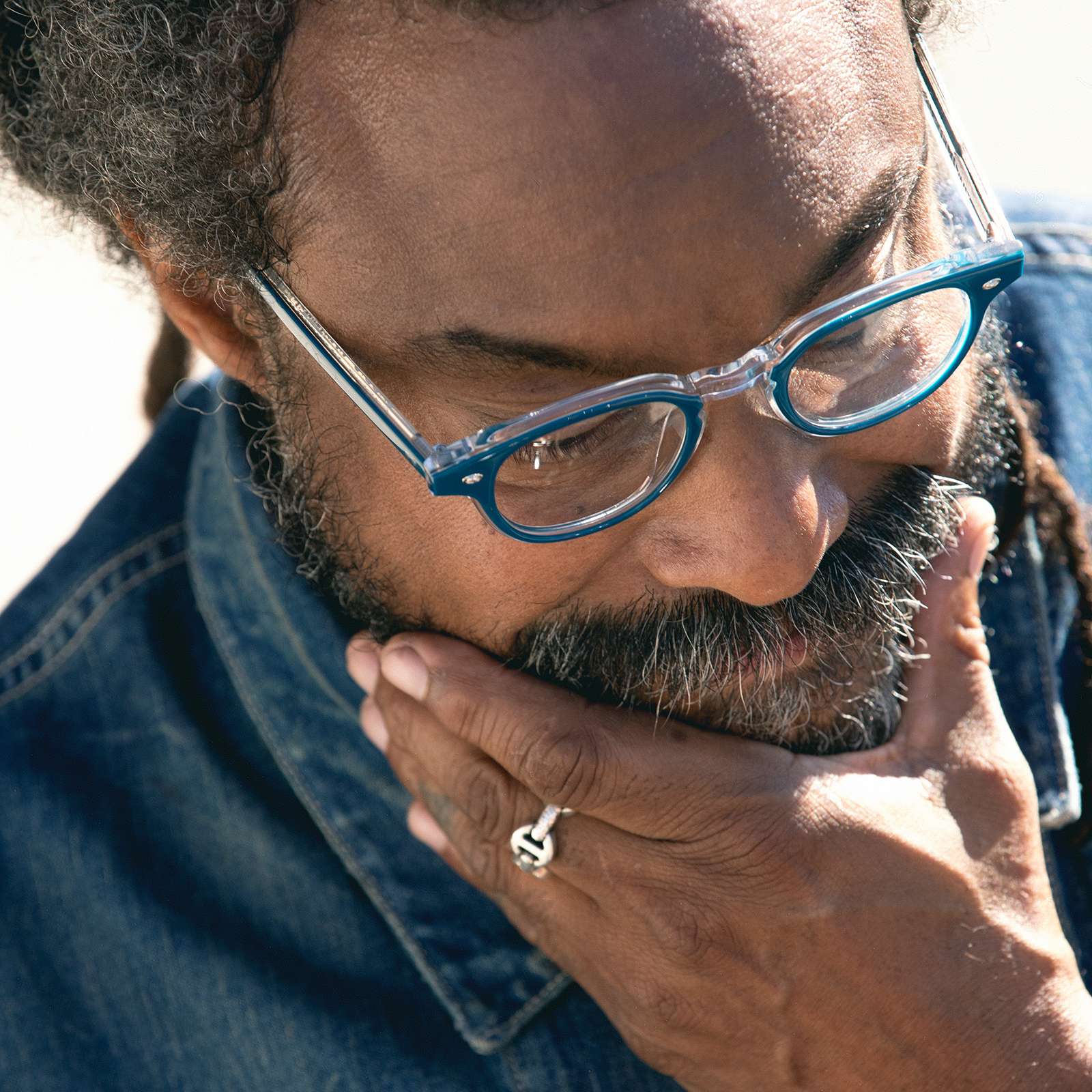 Tectonic Reading Glasses - August Blue and Vodka