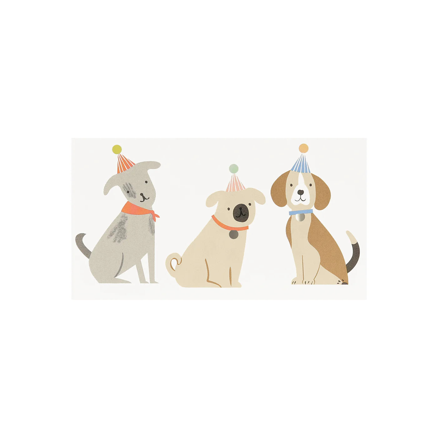 Puppy Small Temporary Tattoos