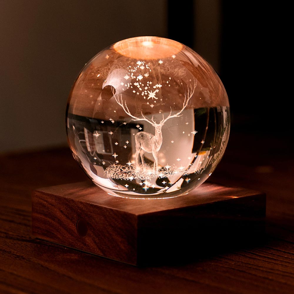 Amber Crystal Light - Stag