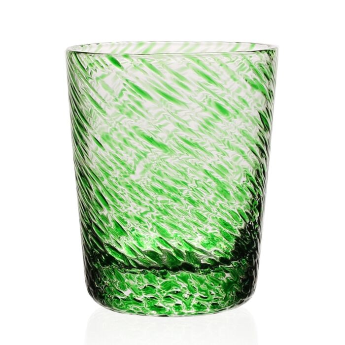 Vanessa Old Fashioned Tumbler Highball - Forest Green