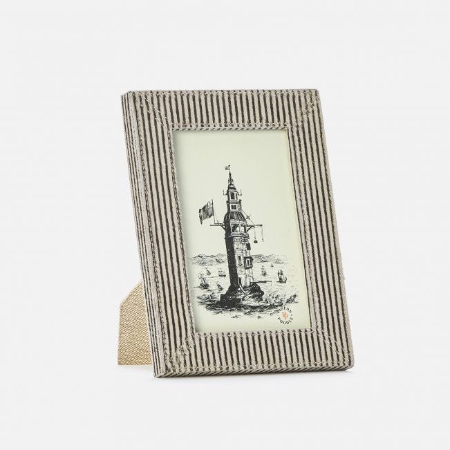Hana Frame - Brown Candy Striped
