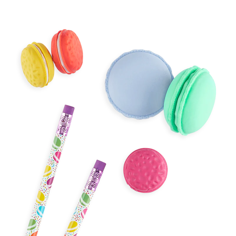 La Macaron Patisserie Scented Erasers