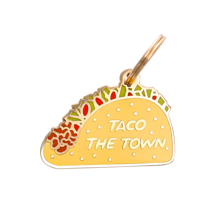 Pet ID Tag - Taco the Town