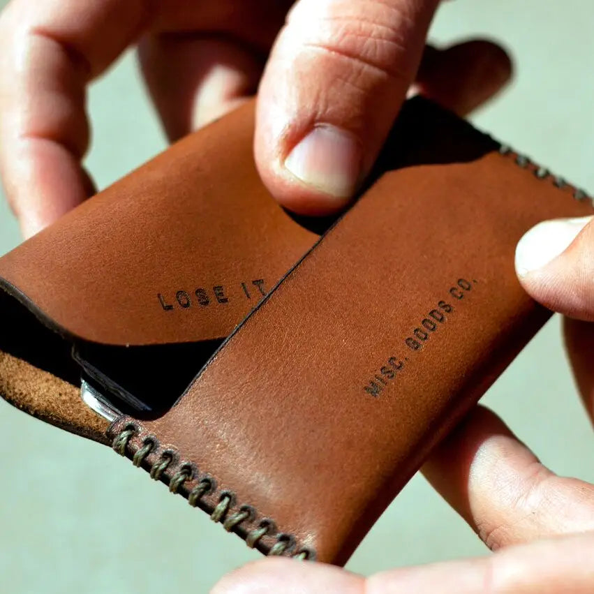 Slim Tuck Wallet - Golden