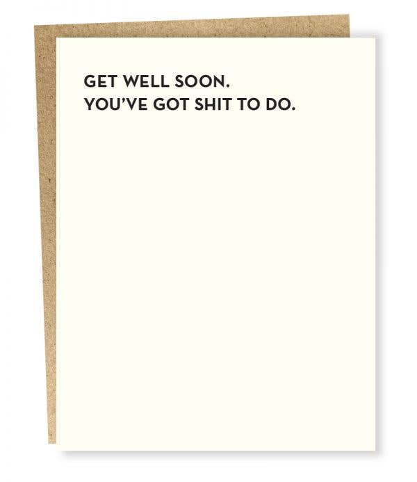 Get Well Soon Card