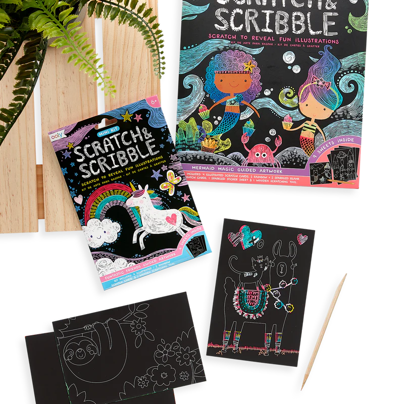Mini Scratch and Scribble - Fantastic Friends