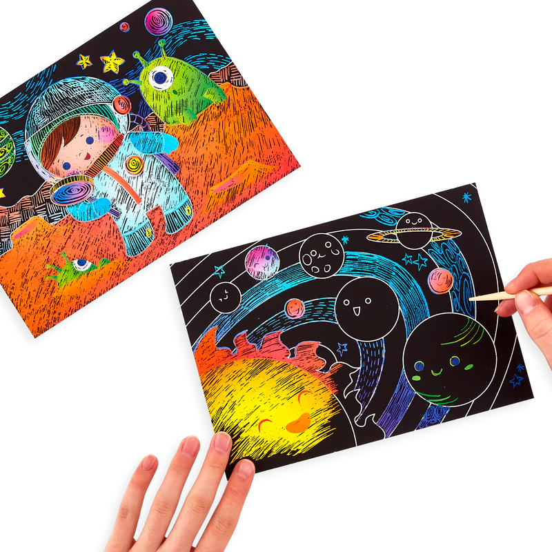 Scratch and Scribble - Space Explorers