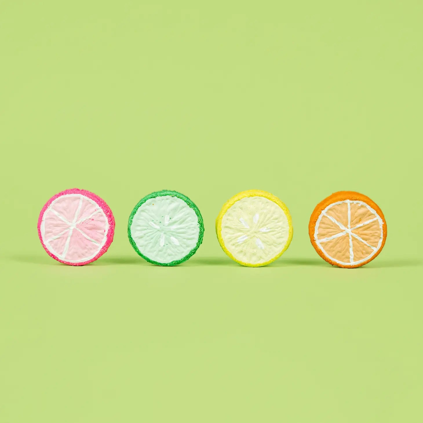Citrus Slices Sidewalk Chalk