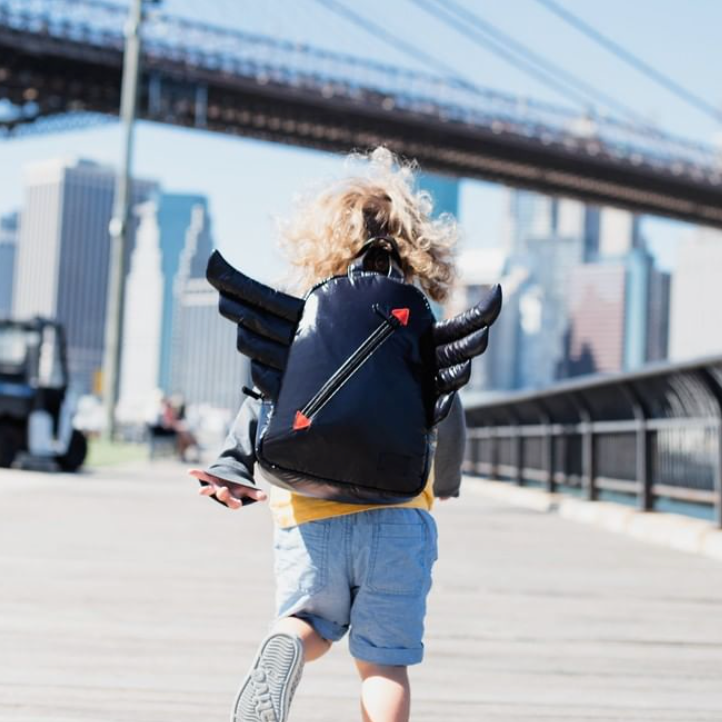 Mini Wings Backpack - Black