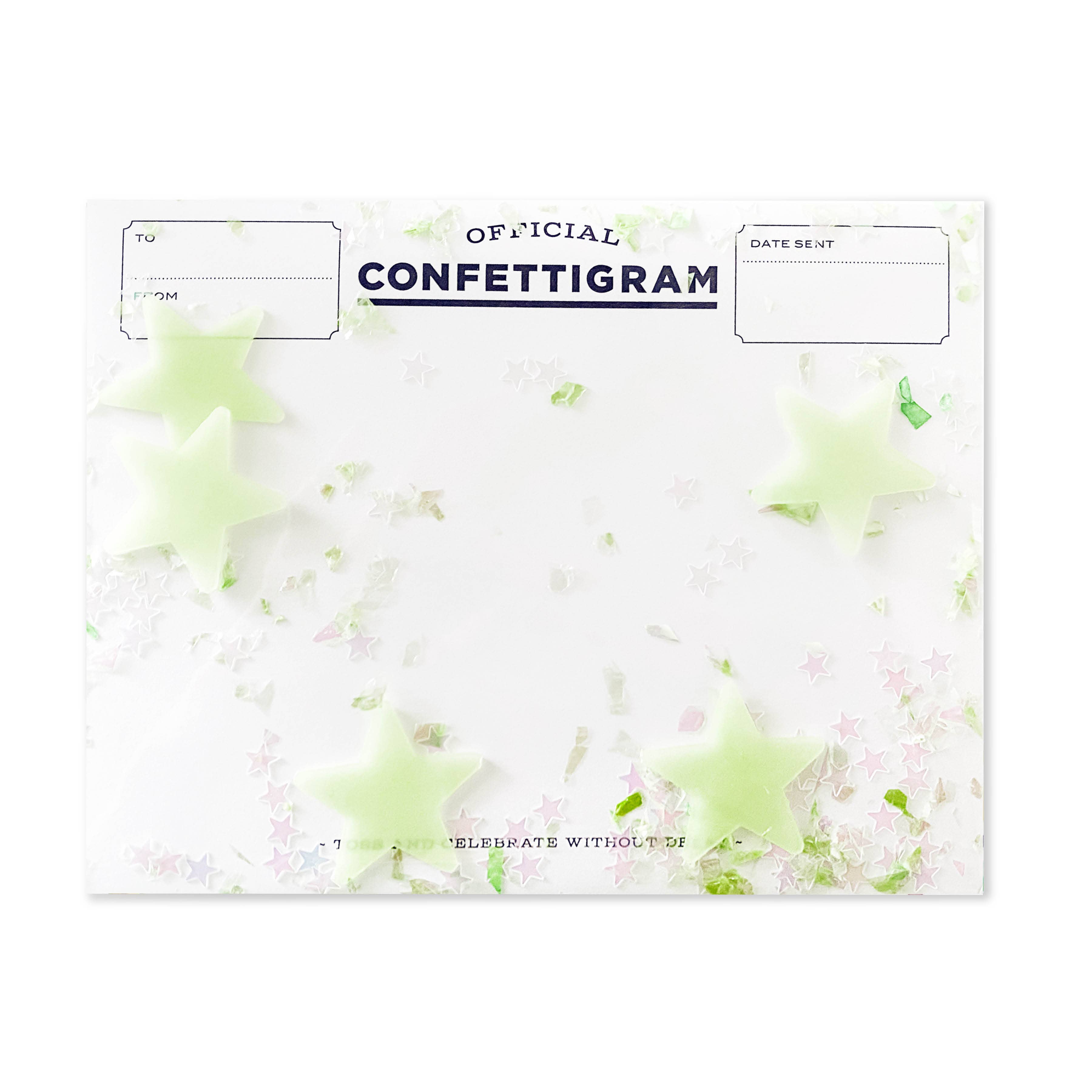 Glow Stars Confettigram