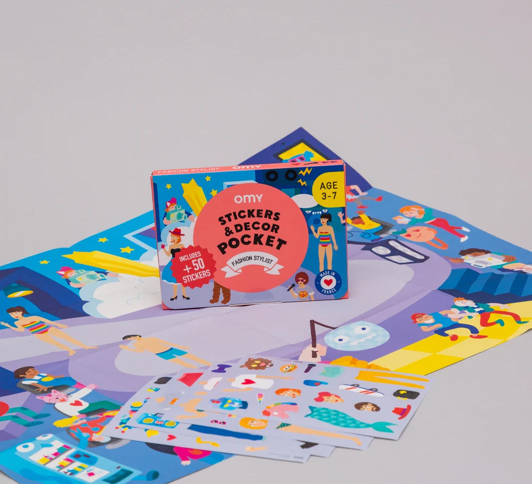 Pocket Sticker Decor - Fashion Stylist