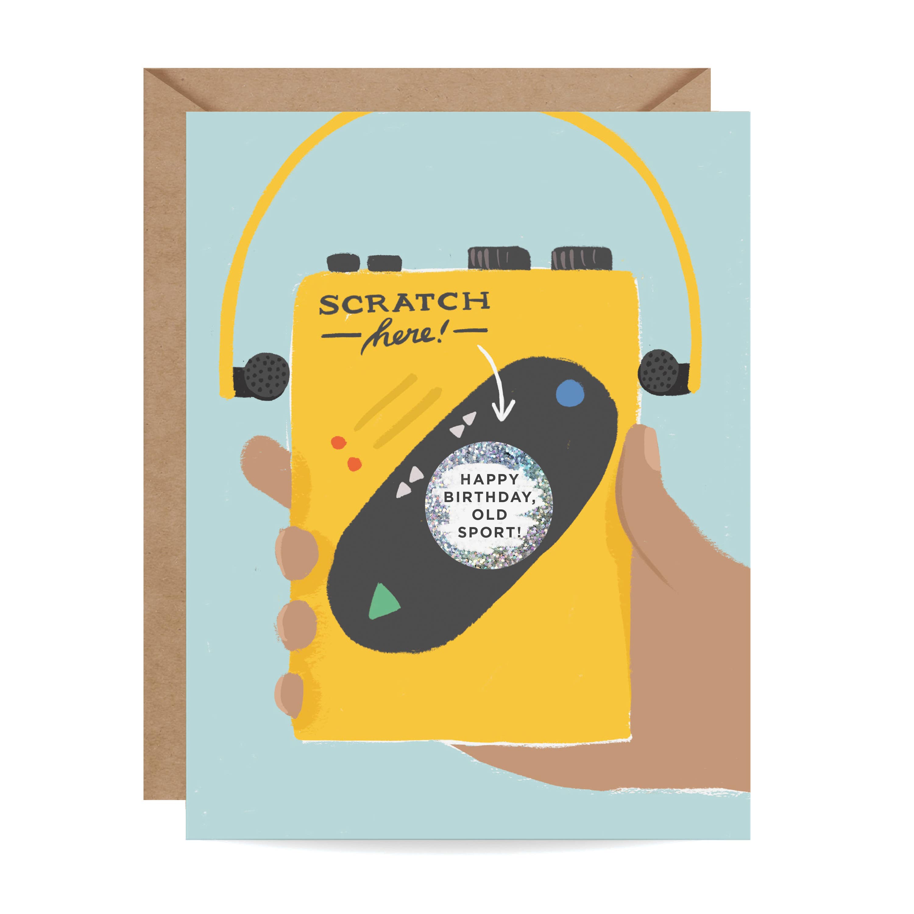 Old Sport Scratch-Off Card